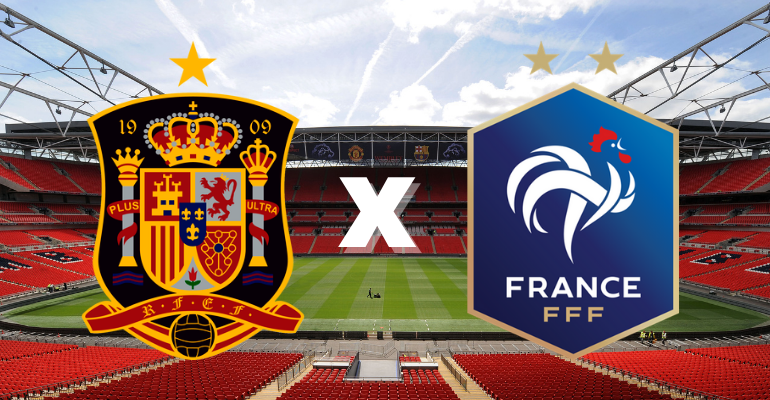 Espanha e França se enfrentam valendo o título da Liga das Nações - Getty Images/ Divulgação
