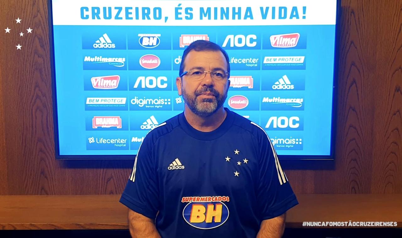 Novo treinador surpreendeu a todos ao comentar sobre a importância da Raposa em sua vida profissional - Divulgação/Cruzeiro