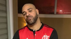 Adriano Imperador com a camisa do Flamengo - Reprodução/Instagram