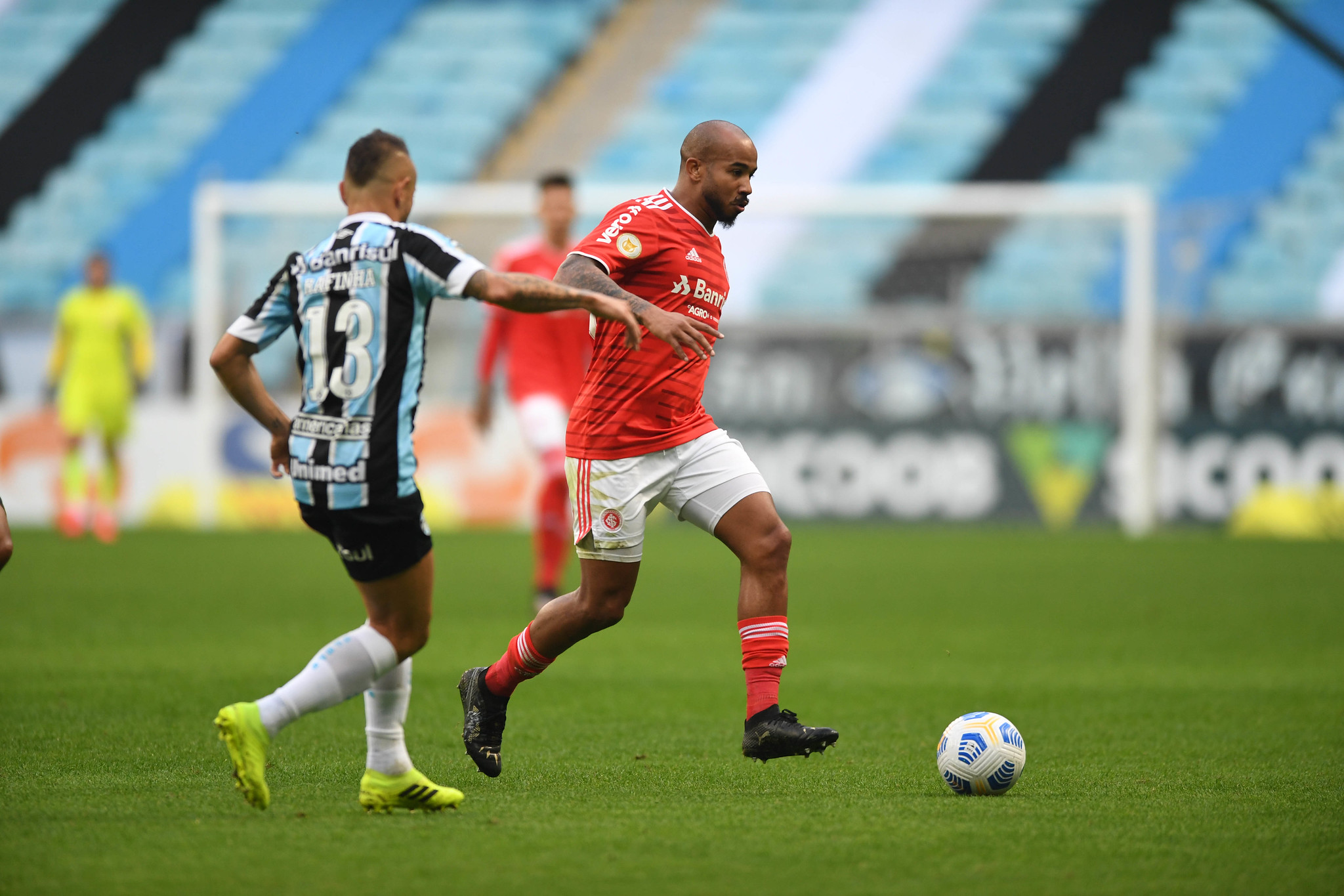 Grêmio e Internacional fazem confronto disputado no Brasileirão - Ricardo Duarte/Internacional