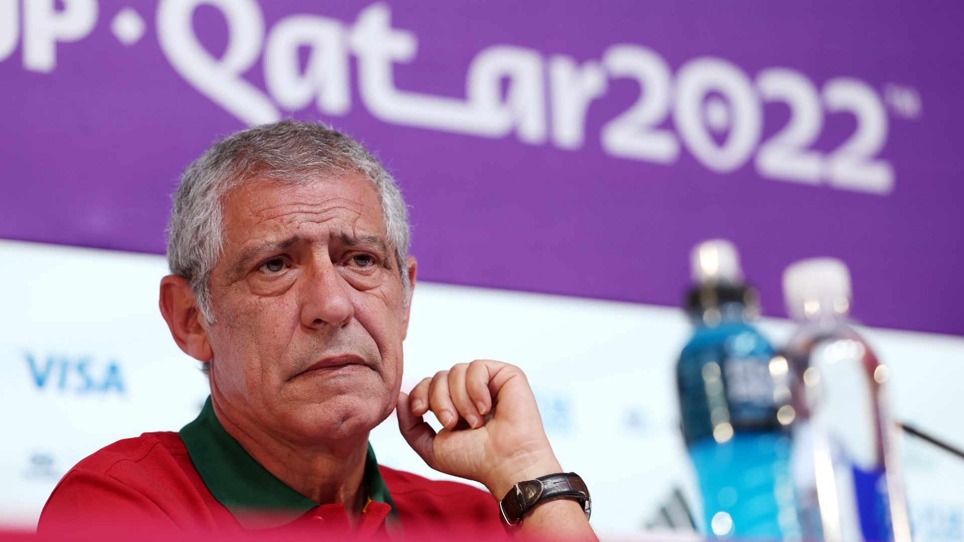 Fernando Santos fala sobre polêmica de Cristiano Ronaldo - Getty Images