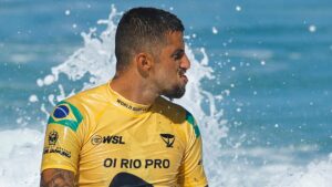 Filipe Toledo comemora classificação no Rio Pro - GettyImages