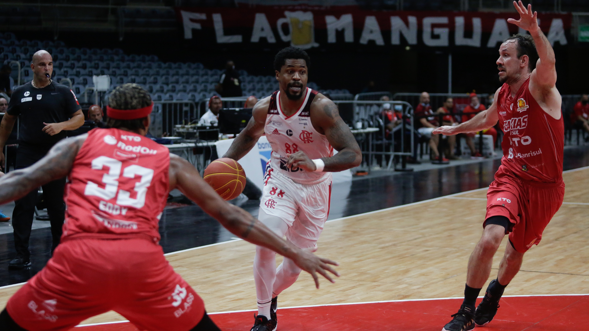 Flamengo bate Caxias do Sul no NBB - Flickr - Gilvan de Souza/Flamengo