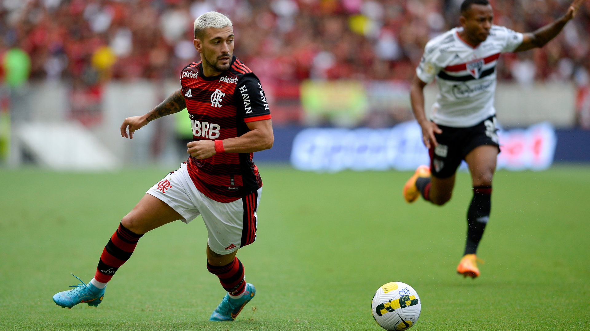 O Flamengo venceu o São Paulo neste domingo, 17, pelo Brasileirão - Marcelo Cortes/Flamengo