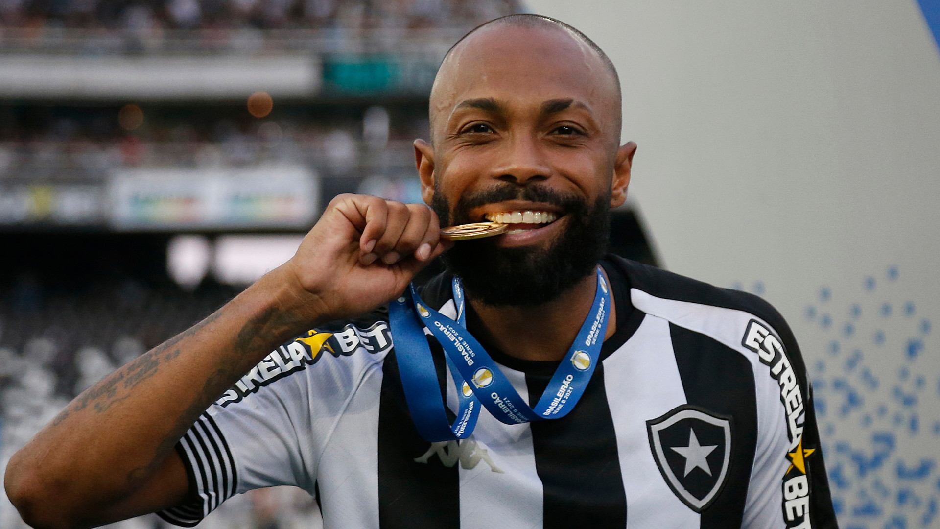 Chay quer a Libertadores pelo Botafogo e contou em detalhes ao SportBuzz - Vitor Silva/ Botafogo