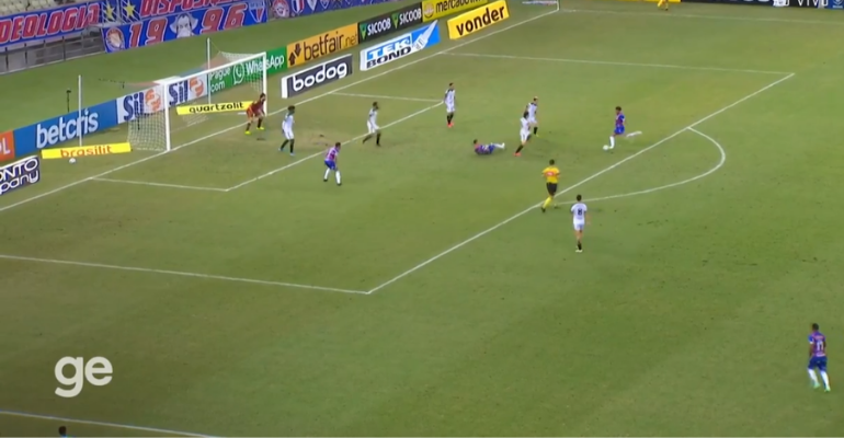 Fortaleza e América-MG se enfrentaram pela 10ª rodada do Brasileirão - Transmissão Ge.com