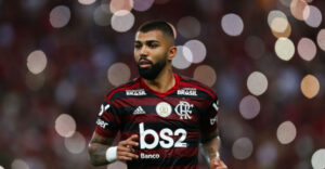 Gabriel Barbosa marcou presença no evento musical do Rio de Janeiro - GettyImages