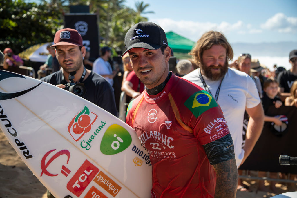 Gabriel Medina segue vivo na etapa do Mundial de Surfe - GettyImages