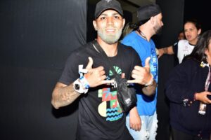 Os jogadores aproveitaram a pausa para curtir o Carnaval do Rio - Sá Barretto/Agnews