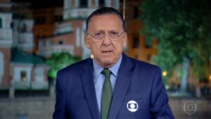 Galvão Bueno, narrador esportivo - Transmissão TV Globo