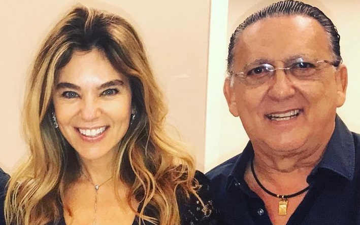 {} - Galvão Bueno e Esposa (Crédito: Reprodução/Instagram)