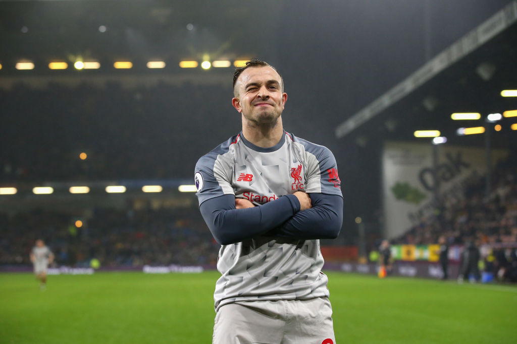 Shaqiri é criticado após título da Premier League com o Liverpool - Getty Images