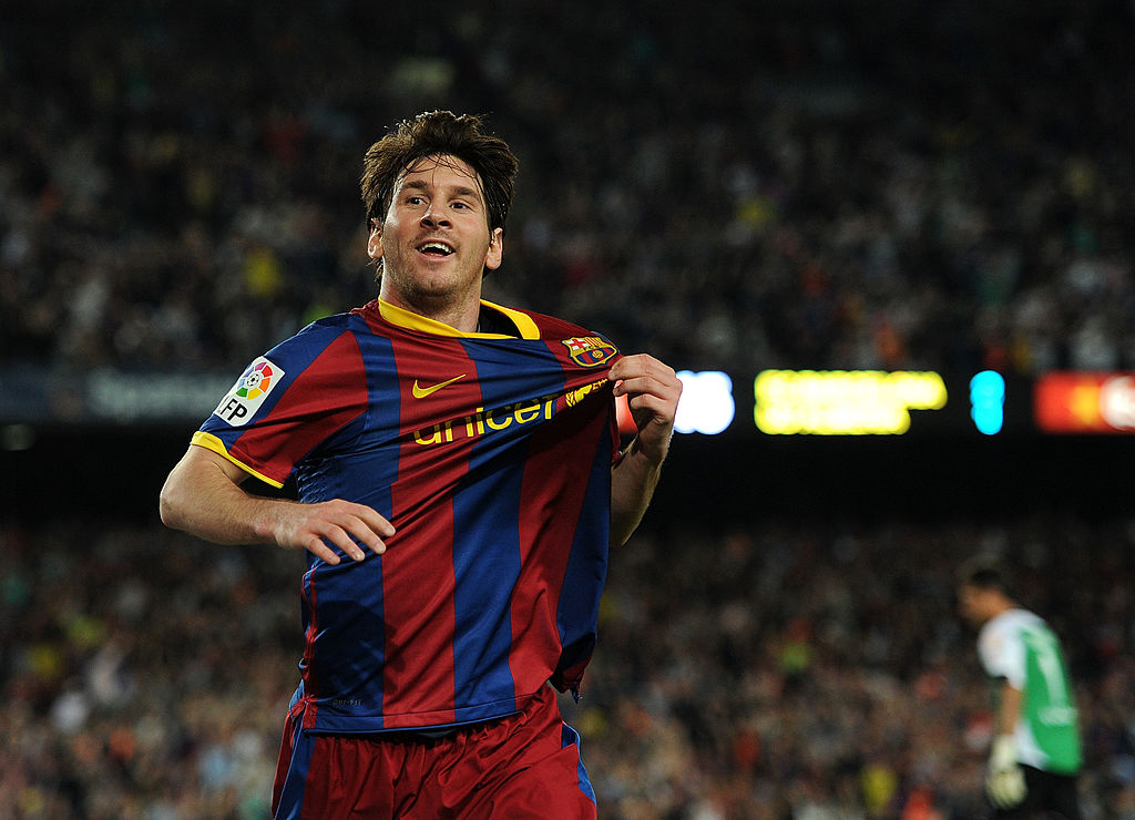 Messi está no Barcelona há 16 anos - Getty Images