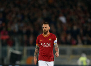 De Rossi fica irreconhecível para ver jogo da Roma - Getty Images