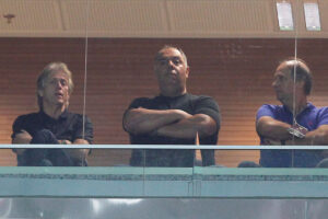 Marcos Braz ao lado e Jorge Jesus - GettyImages