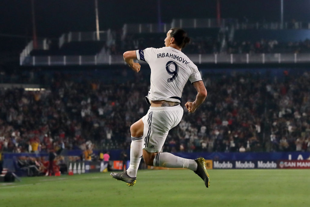 Pela equipe americana, Ibra marcou 52 gols em 56 jogos - Getty Images
