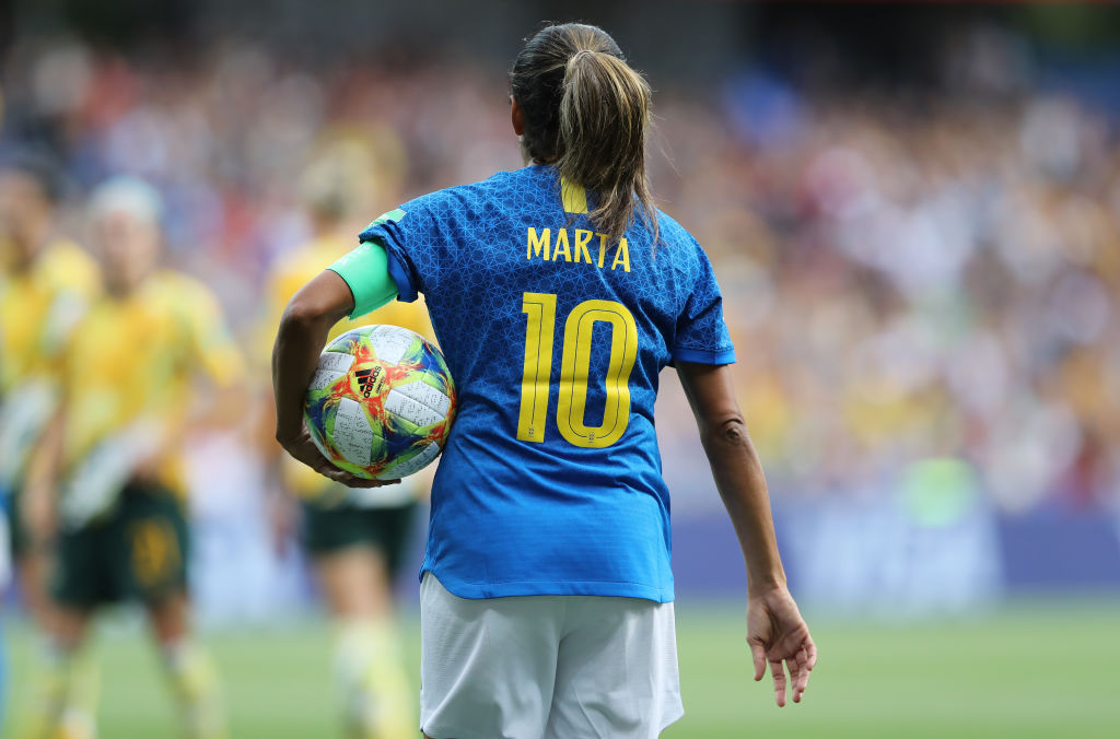 Marta discursou sobre o esporte no pós-pandemia - GettyImages