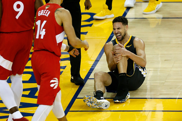 Klay Thompson deve ficar de fora de toda a temporada 2019/20 da NBA - Getty Images