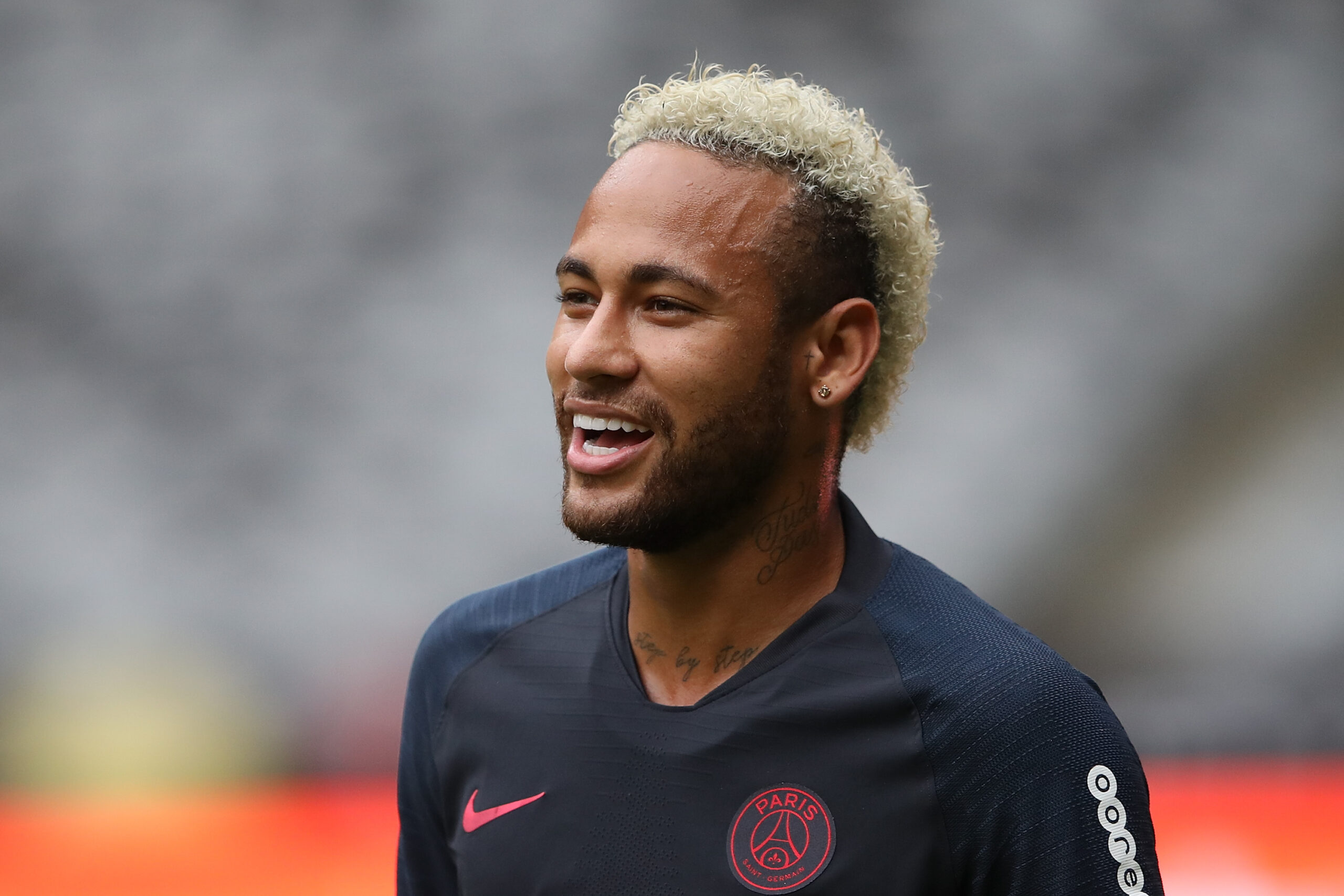 Neymar se divertiu na tarde deste domingo, 22 - GettyImages