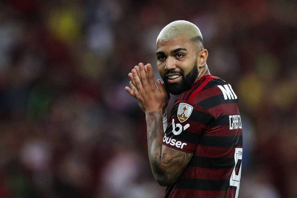 Gabriel Barbosa, atacante do Flamengo - GettyImages