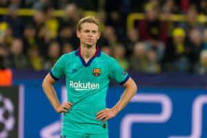 De Jong é meia do Barcelona - GettyImages