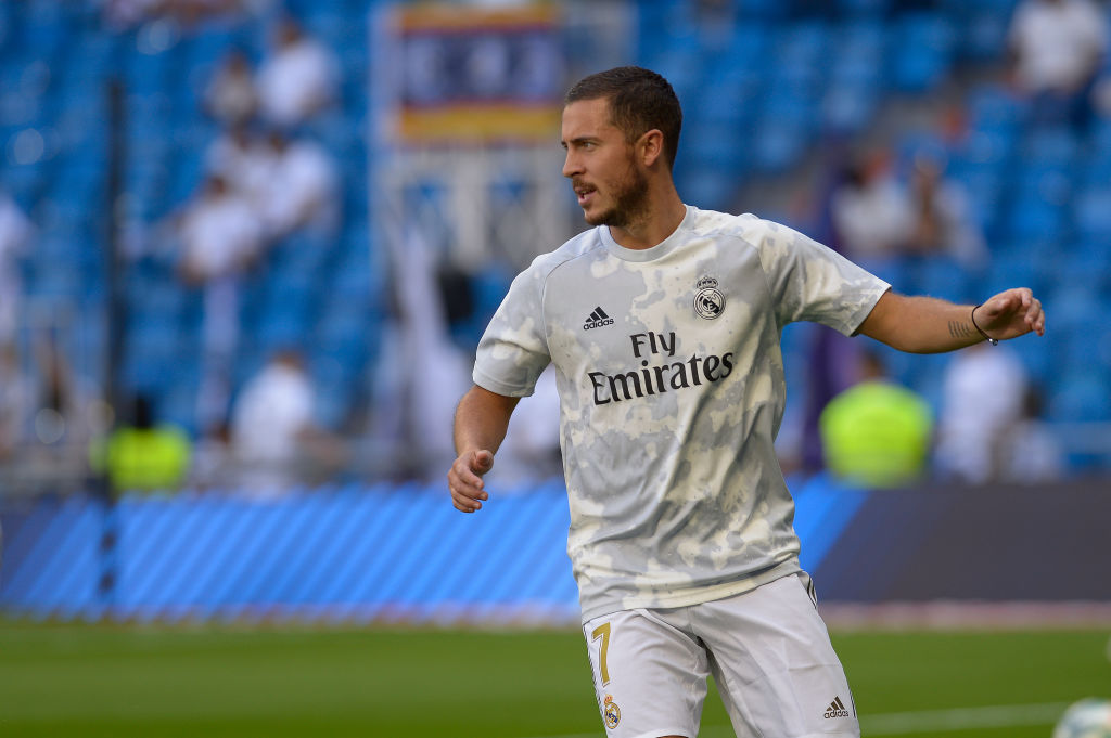 Hazard tem apenas um gol pelo Real Madrid na atual temporada - Getty Images
