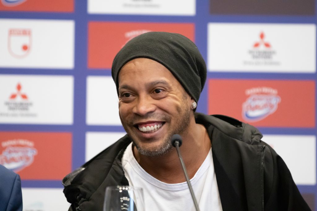 Ronaldinho Gaúcho completa 40 anos e segue detido no Paraguai - GettyImages