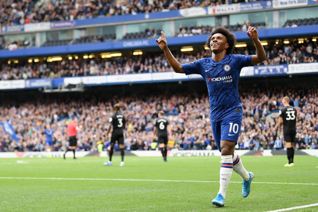 Willian é incluído em seleção da década do Chelsea - GettyImages