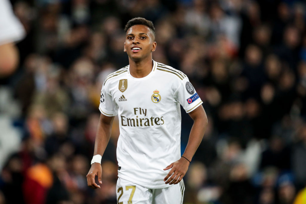 Rodrygo em ação pelo Real Madrid - GettyImages