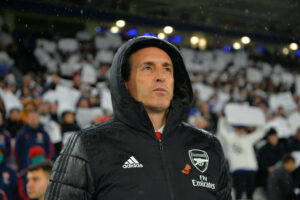 Enquanto treinava o Arsenal, Emery teve 19 derrotas em 78 partidas - Getty Images