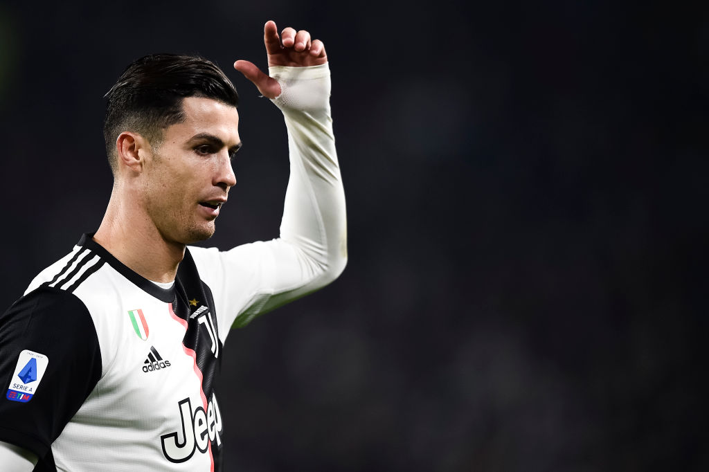 Cristiano Ronaldo em ação pela Juventus - GettyImages