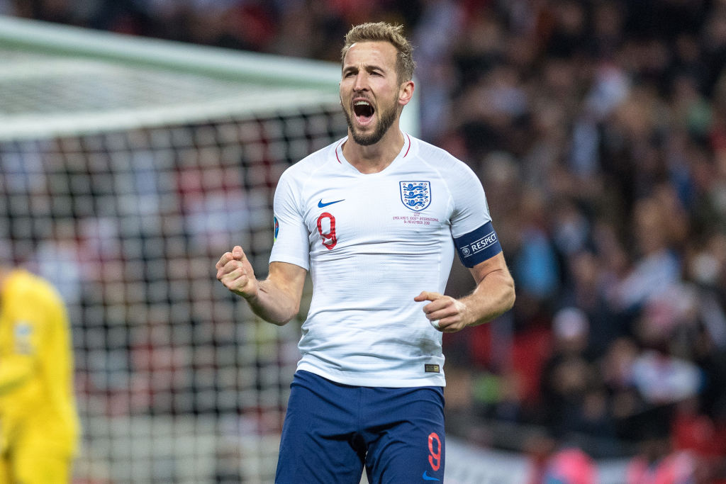 Kane em ação pela Seleção da Inglaterra - GettyImages