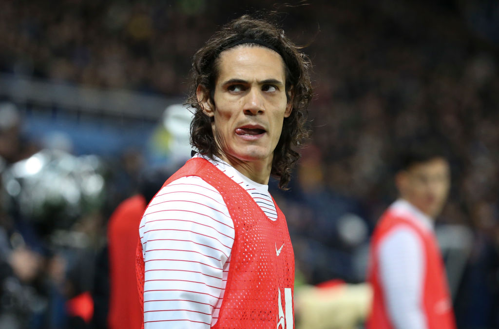 Cavani está no PSG desde 2013 e é o maior artilheiro da história do clube - Getty Images