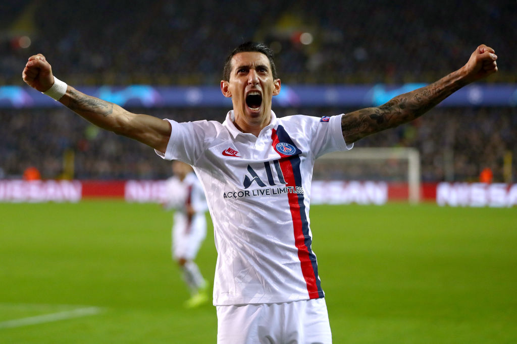 PSG anuncia renovação de contrato com Di María até junho de 2022 - GettyImages