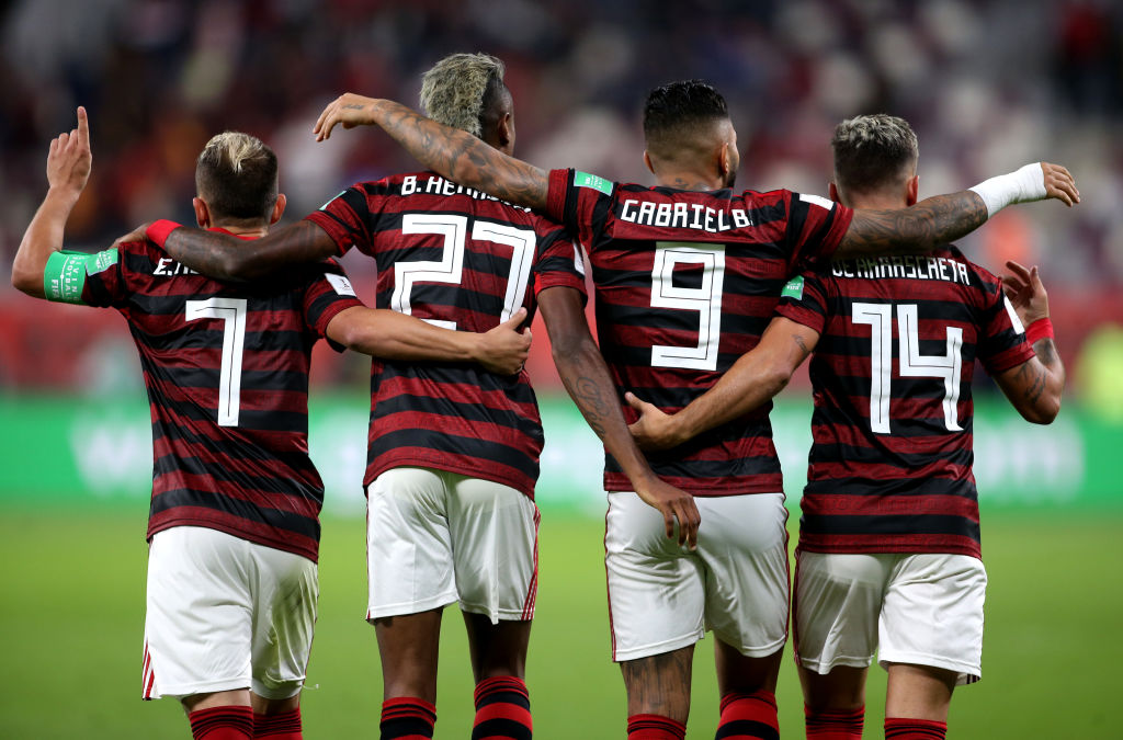 Atletas do Flamengo concorrem a prêmio de Rey da América - GettyImages