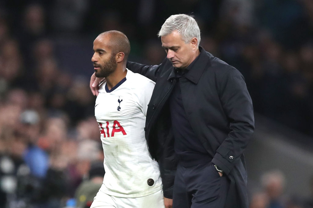 Lucas diz que José Mourinho é o primeiro técnico que o trata como protagonista na Europa - GettyImages