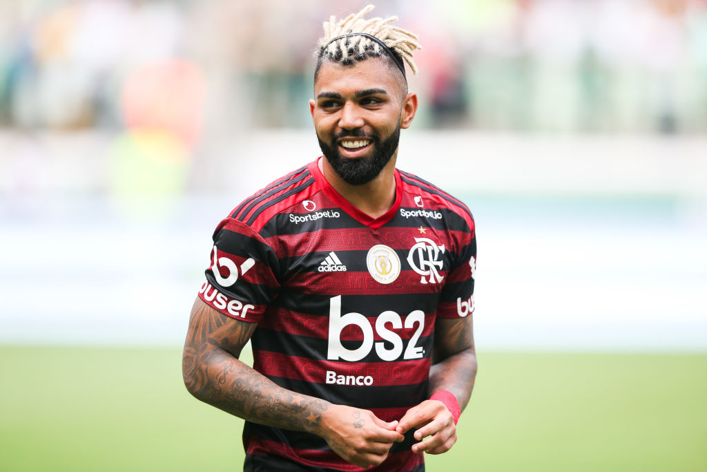 Gabriel Barbosa poderia reforçar o Barcelona por conta do afastamento de Suárez dos gramados - GettyImages