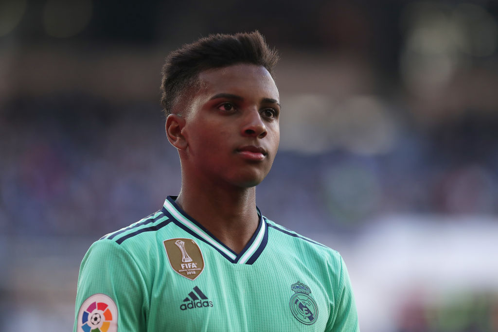 Jornais espanhóis se derretem por Rodrygo e afirmam que brasileiro merece titularidade no Real Madrid - GettyImages