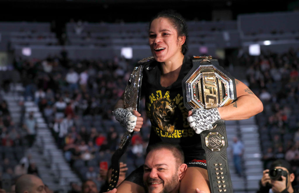Amanda Nunes disputa cinturão neste sábado, 06 - GettyImages