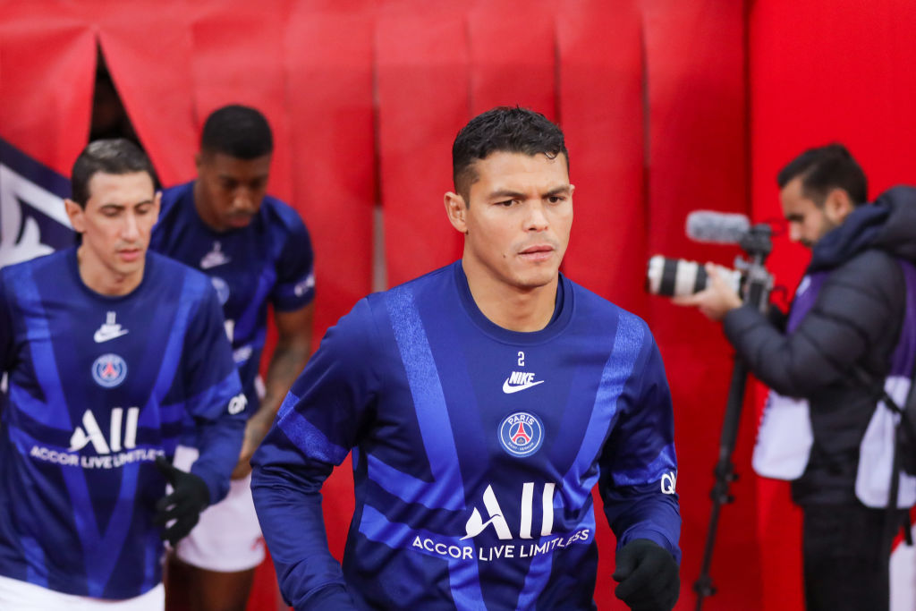 Thiago Silva deseja permanecer no PSG - GettyImages
