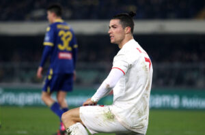 Cristiano Ronaldo é o vice artilheiro do Campeonato Italiano, com 20 gols - Getty Images