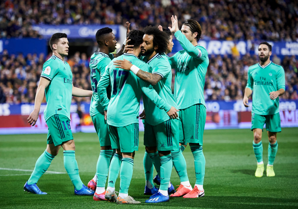 Real Madrid vence partida válida pelas oitavas de final da Copa do Rei - GettyImages