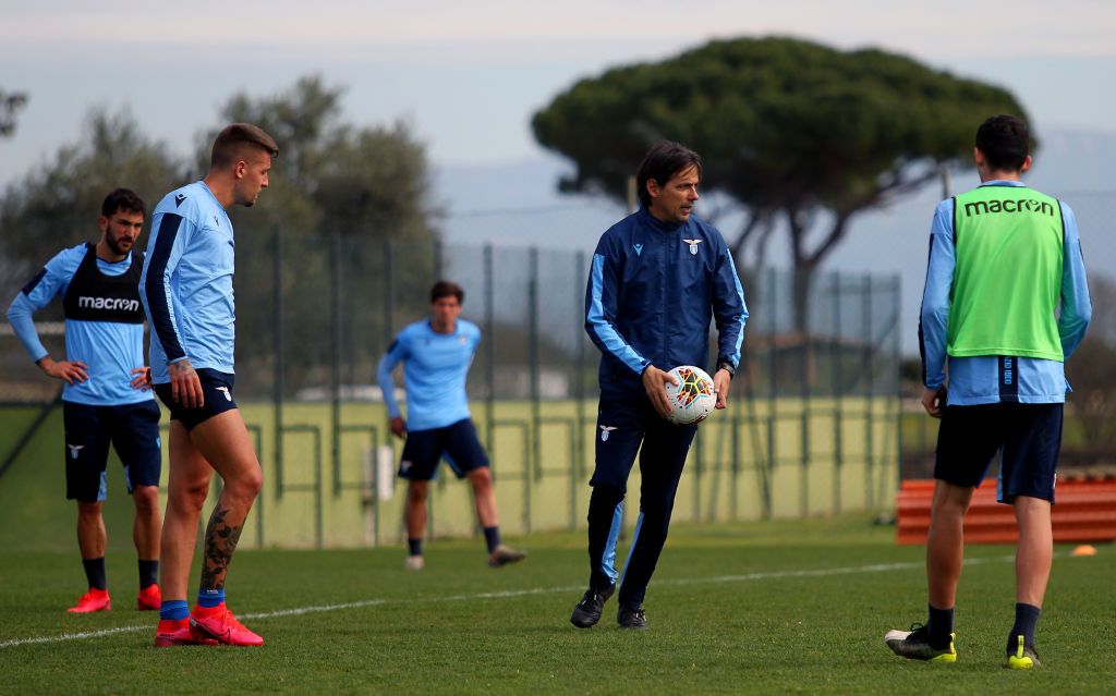 Lazio cancelou as atividades que estavam agendadas para esta semana - GettyImages
