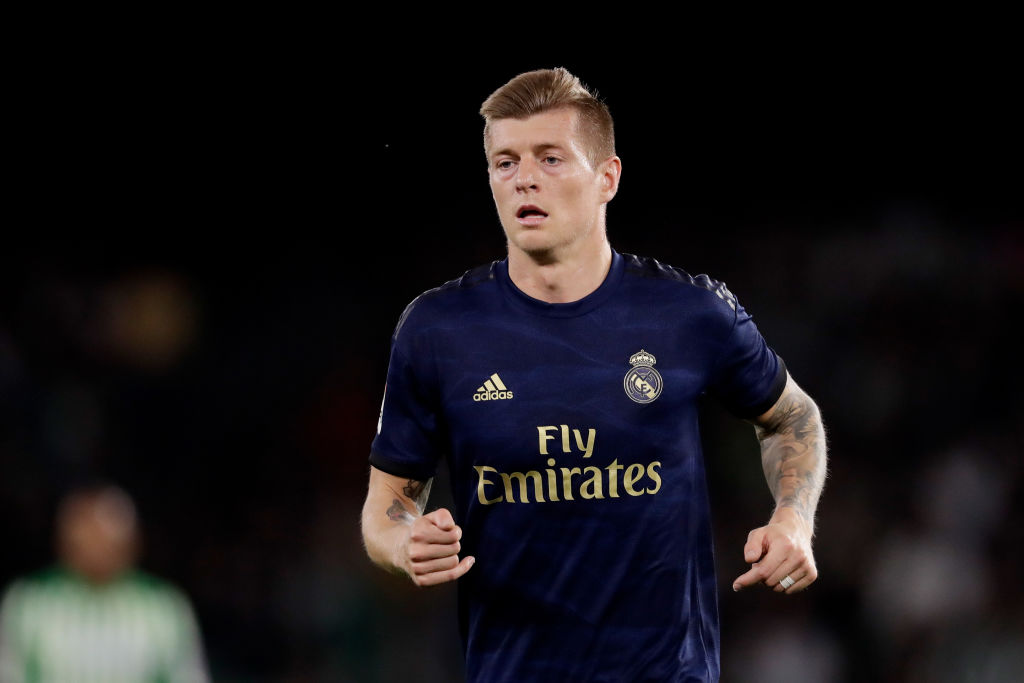 Na atual temporada, Kroos já marcou cinco gols e deu nove assistências - Getty Images