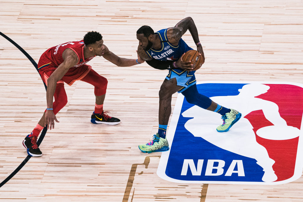 Em jogo eletrizante, Time LeBron vence e Kawhi é eleito o MVP do  All-Star Game da NBA; saiba mais - GettyImages