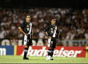 Edmundo e Romário no Vasco - GettyImages