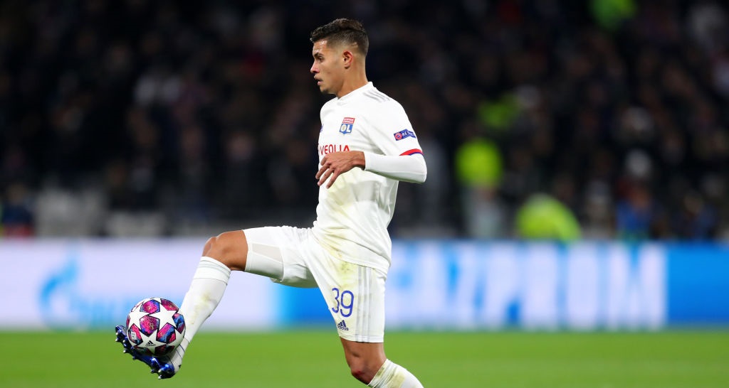 Bruno Guimarães fez seu primeiro gol pelo Lyon - Getty Images