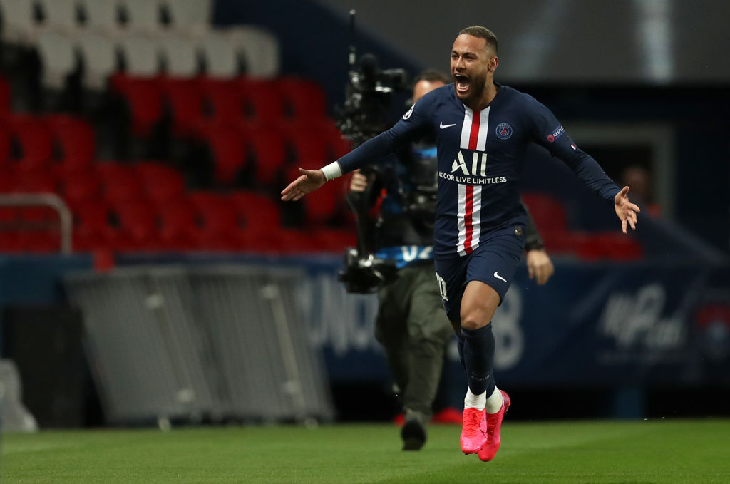 Neymar faz testes para voltar aos treinamentos - Getty Images