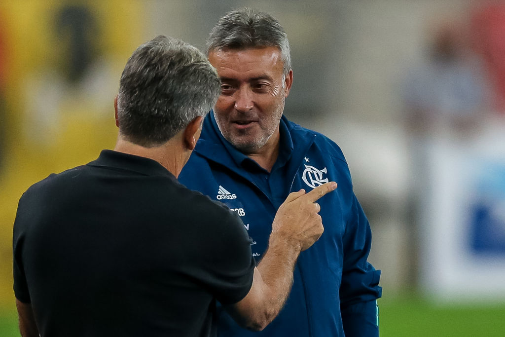 Domènec Torrent em ação pelo Flamengo - GettyImages