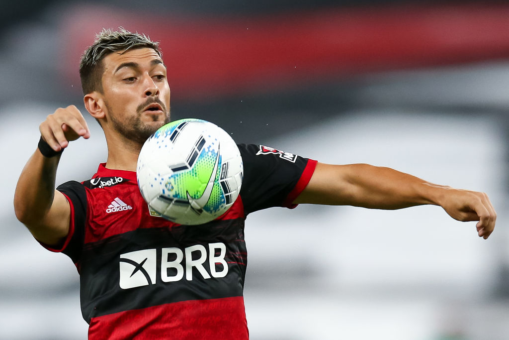 Arrascaeta vê evolução do Flamengo - GettyImages